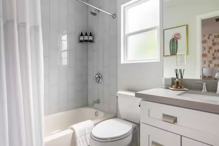 Stylish & Perfect for Families - Bathroom Vanity Stylish & Perfect for Families bathroom vanity at a direct-booking vacation rental in Phoenix, Arizona