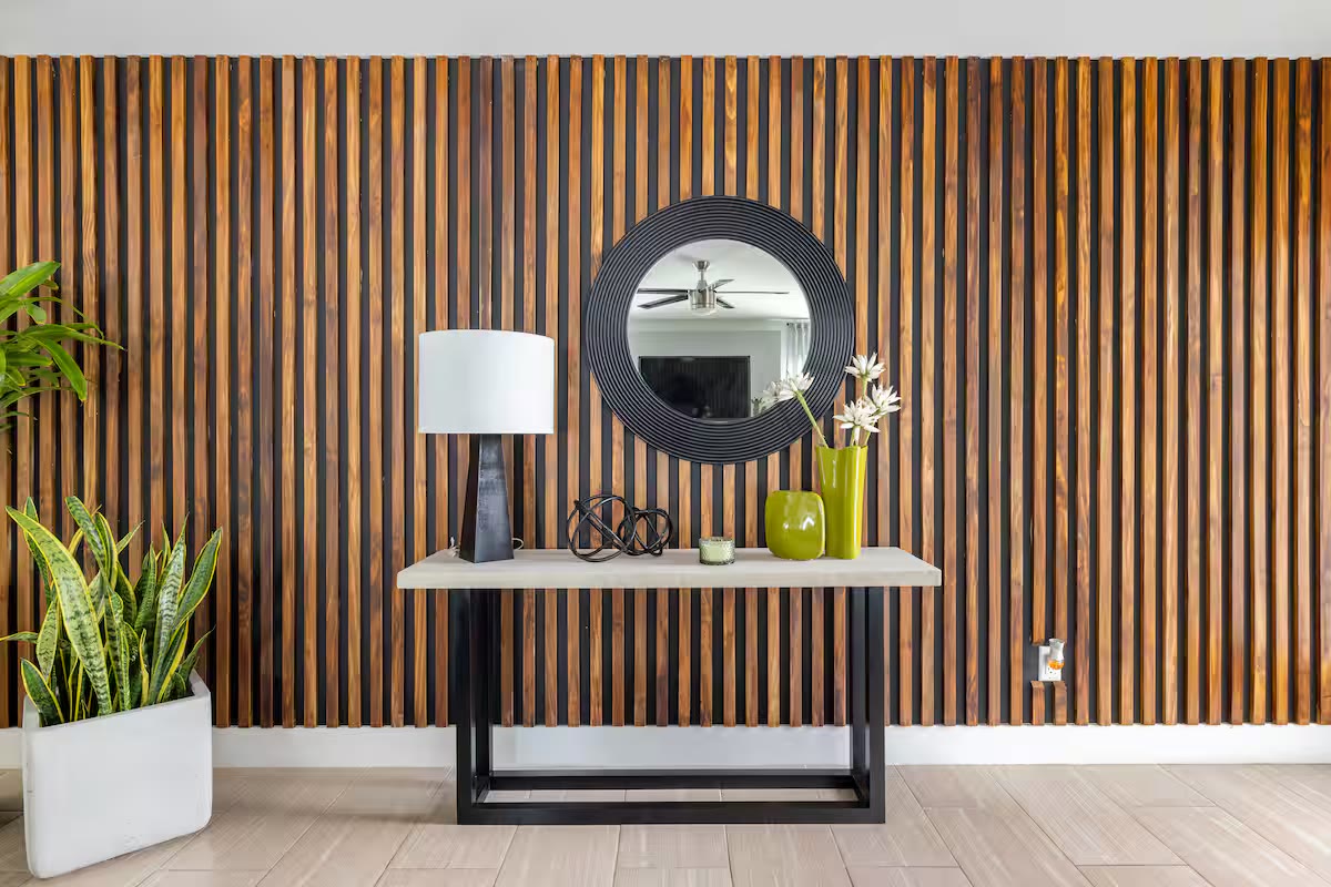 Stylish & Perfect for Families - Entry Console Stylish & Perfect for Families entry console at a direct-booking vacation rental in Phoenix, Arizona
