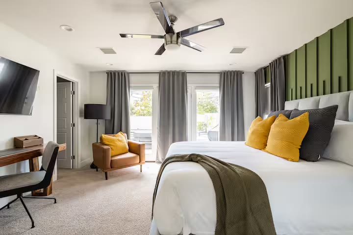 Stylish & Perfect for Families - Guest Bedroom Stylish & Perfect for Families guest bedroom at a direct-booking vacation rental in Phoenix, Arizona