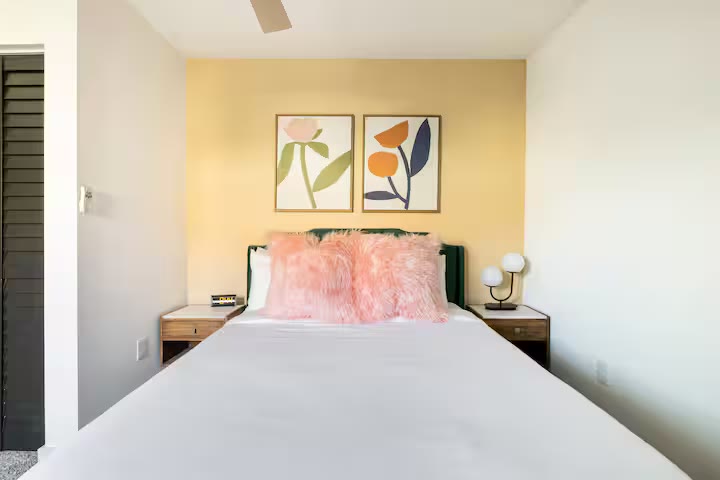 Modern All-En-Suite Home - King Bedroom Modern All-En-Suite Home king bedroom at a direct-booking vacation rental in Phoenix, Arizona