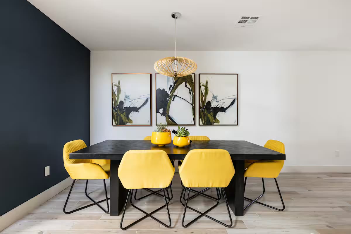 Modern All-En-Suite Home - Dining Room Modern All-En-Suite Home dining room at a direct-booking vacation rental in Phoenix, Arizona