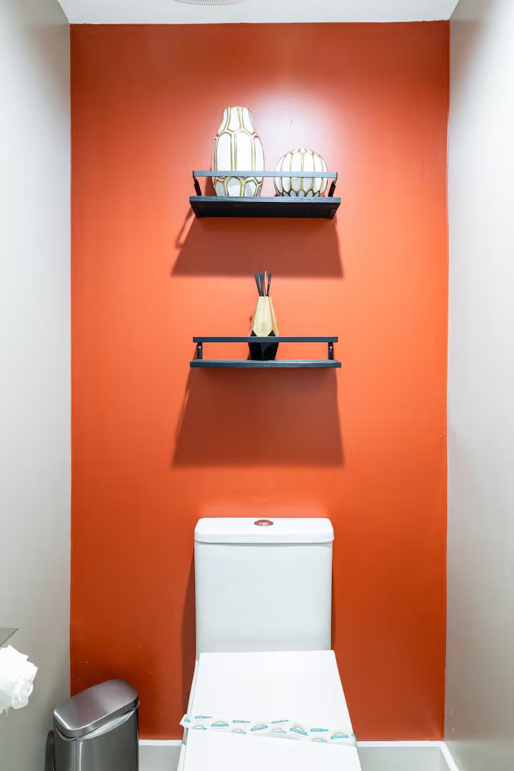 Modern All-En-Suite Home - Bathroom Vanity Modern All-En-Suite Home bathroom vanity at a direct-booking vacation rental in Phoenix, Arizona