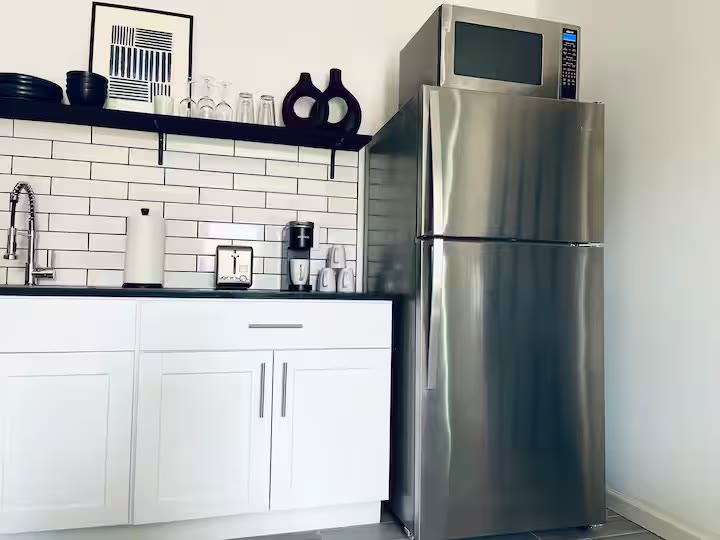 Detached Studio Guesthouse - Studio Kitchenette Detached Studio Guesthouse studio kitchenette at a direct-booking vacation rental in Phoenix, Arizona