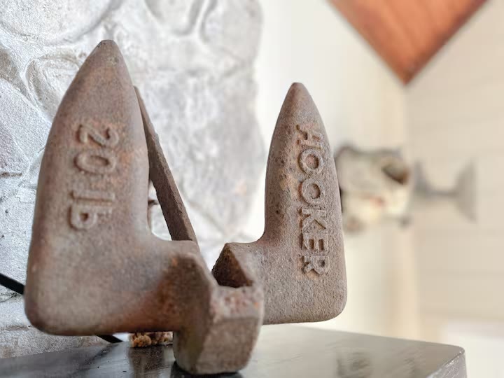 The Angler's Canoe Lake House - Kitchen Details The Angler's Canoe Lake House kitchen details at a direct-booking vacation rental in Cedar Bluff, Alabama